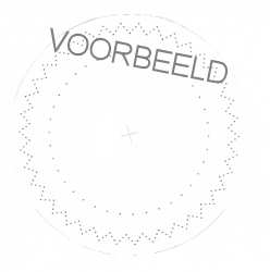 voorbeeld borduur patroon