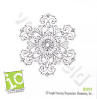 Damask Snowflake small