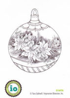 Poinsettia Ornament