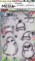 Scribbly Holiday Birdies