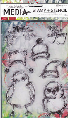 Scribbly Holiday Birdies