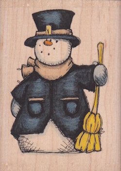Old Fashioned Snowman