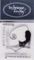 Techniek Tuesday - Sassy Cat
