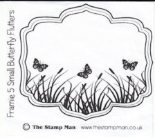 The Stampman - Framie 5 Small Butterfly Flutters