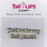 Two-lips - Thank You Card