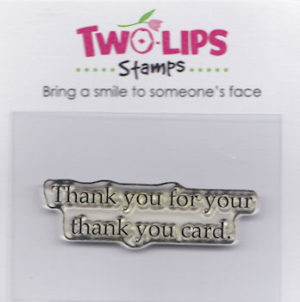 Two-lips - Thank You Card