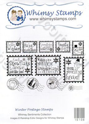 Winter Postage Stamps