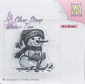 wt - Skiing Snowman