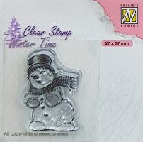 wt - Snowman with Top Hat