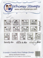 Friends and family Mini Postage Stamps