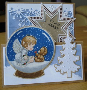 Ster Creatable LR0369 Star XL, boompje Creatables LR0136, ijssterren memorybox frostyville Border.