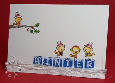 Word Critters Winter Birds