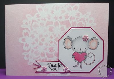 Purple Onion - Heartfelt Mouse With Heart