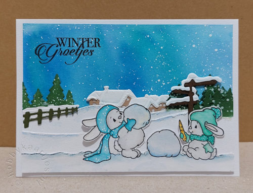 Whimsy - Bunny Winter Holiday
